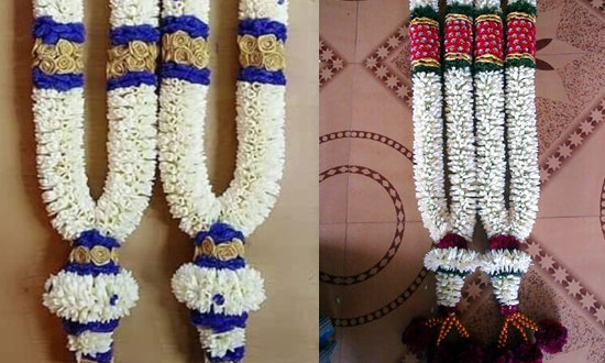 tanjore best garland decoration