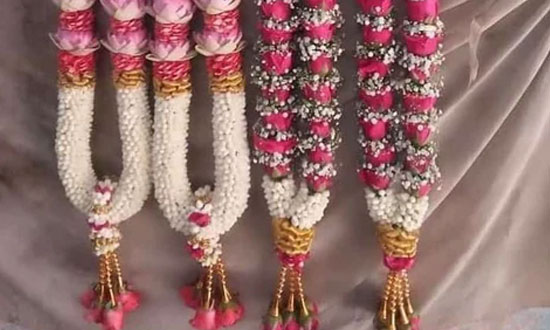 tanjore best garland decoration